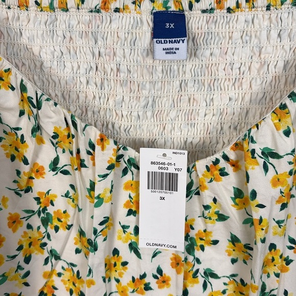 Floral Yellow Top - Picture 4 of 7